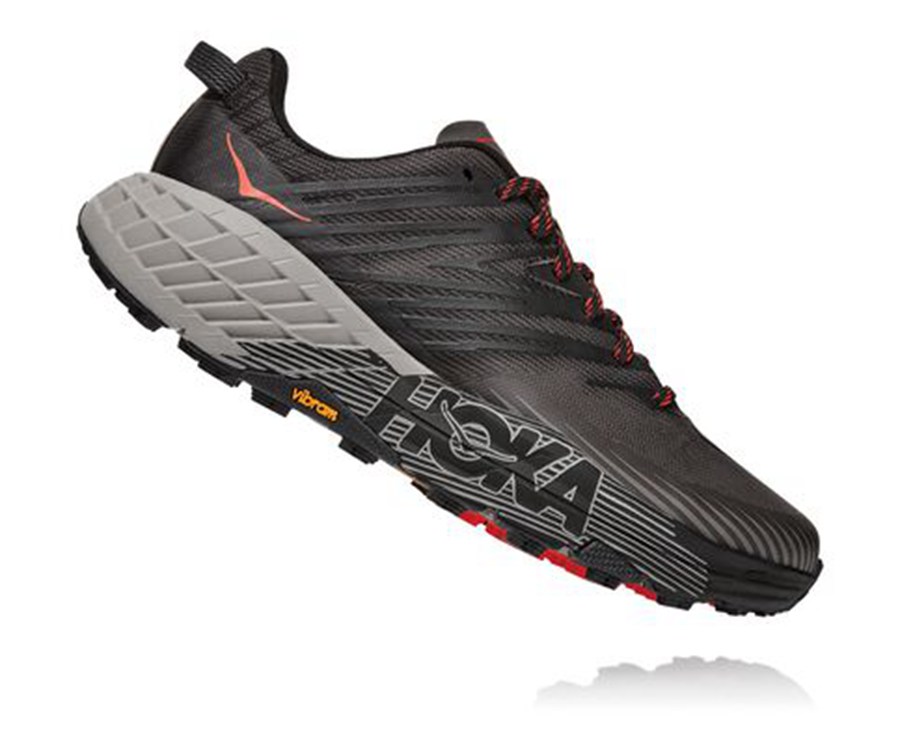 Hoka One One Spor Ayakkabı Erkek Siyah - Speedgoat 4 - KN4230679